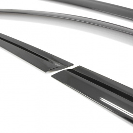 Дефлекторы Auto Clover - тонированные 4 шт на Hyundai Santa Fe 3 (DM)